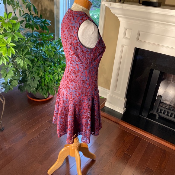 NWT - TOMMY HILFIGER Lace Fit and Flare Dress - Picture 3 of 14
